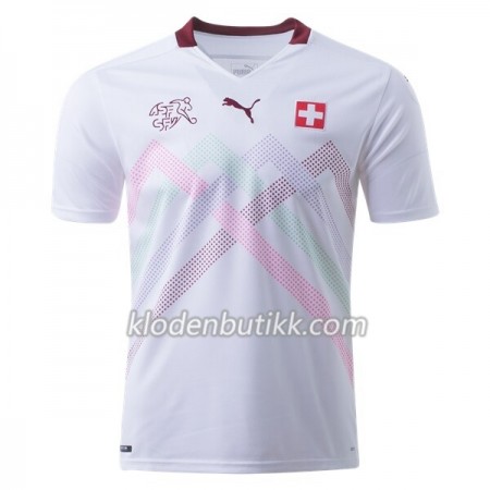 Sveits Hjemme Fotballdrakt Euro 2020 Kortermet